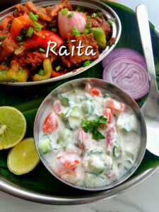 Biryani with Raita