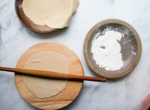 roti puffing on tawa