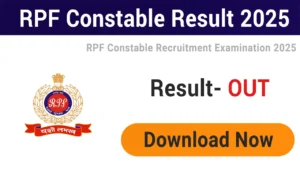 RRB RPF Constable Result 2025
